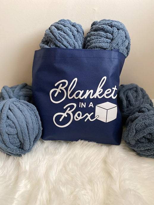 Chunky Knit Blanket Making Kit – Blanket In A Box