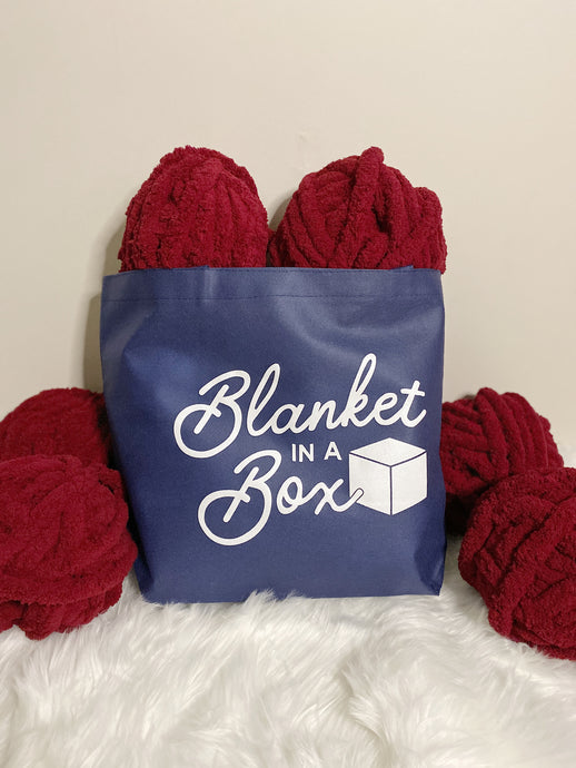 Red Blanket In A Box Kit!