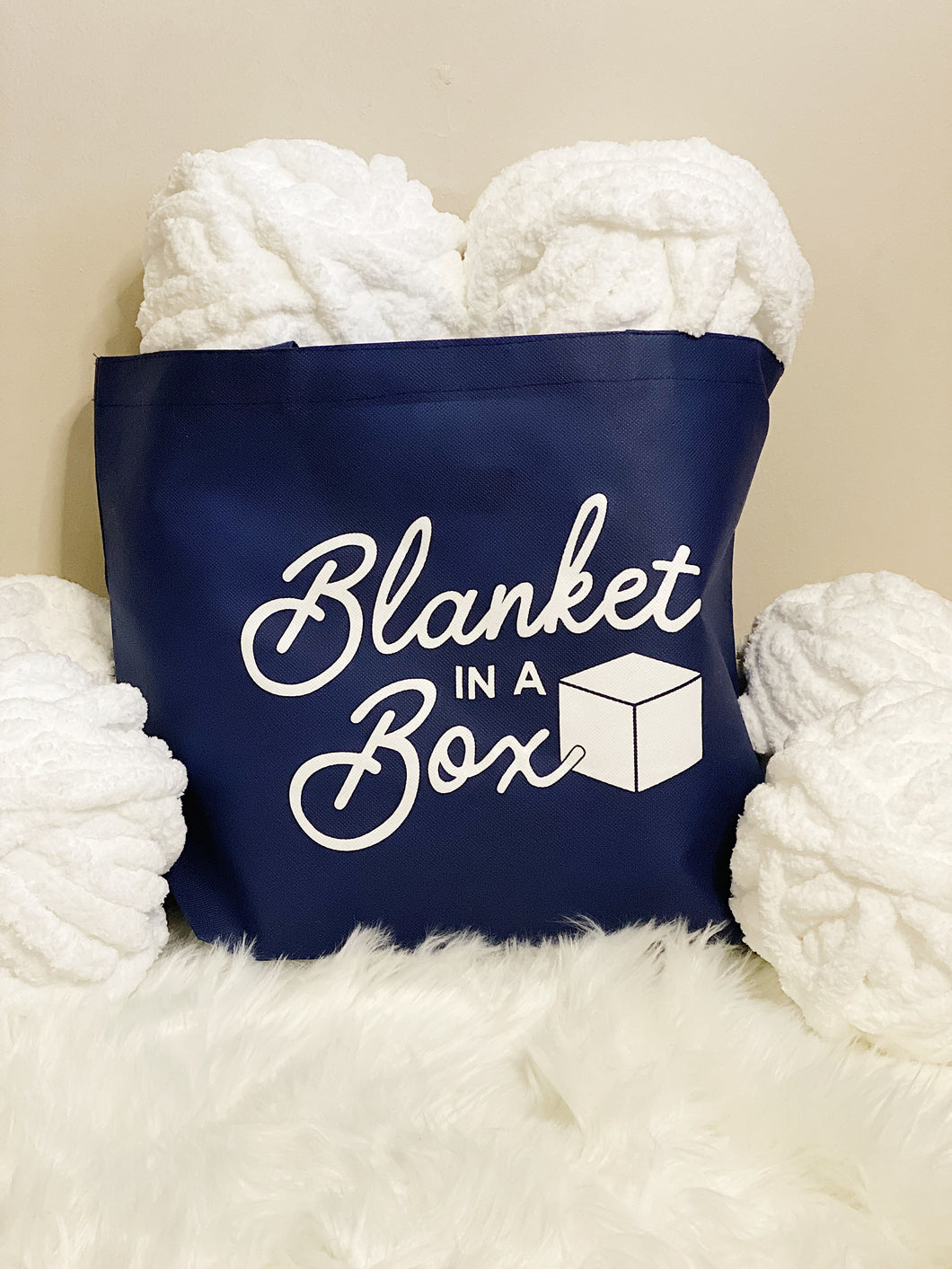 White Blanket In A Box Kit!