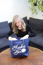Load image into Gallery viewer, Navy Blanket In A Box Kit!